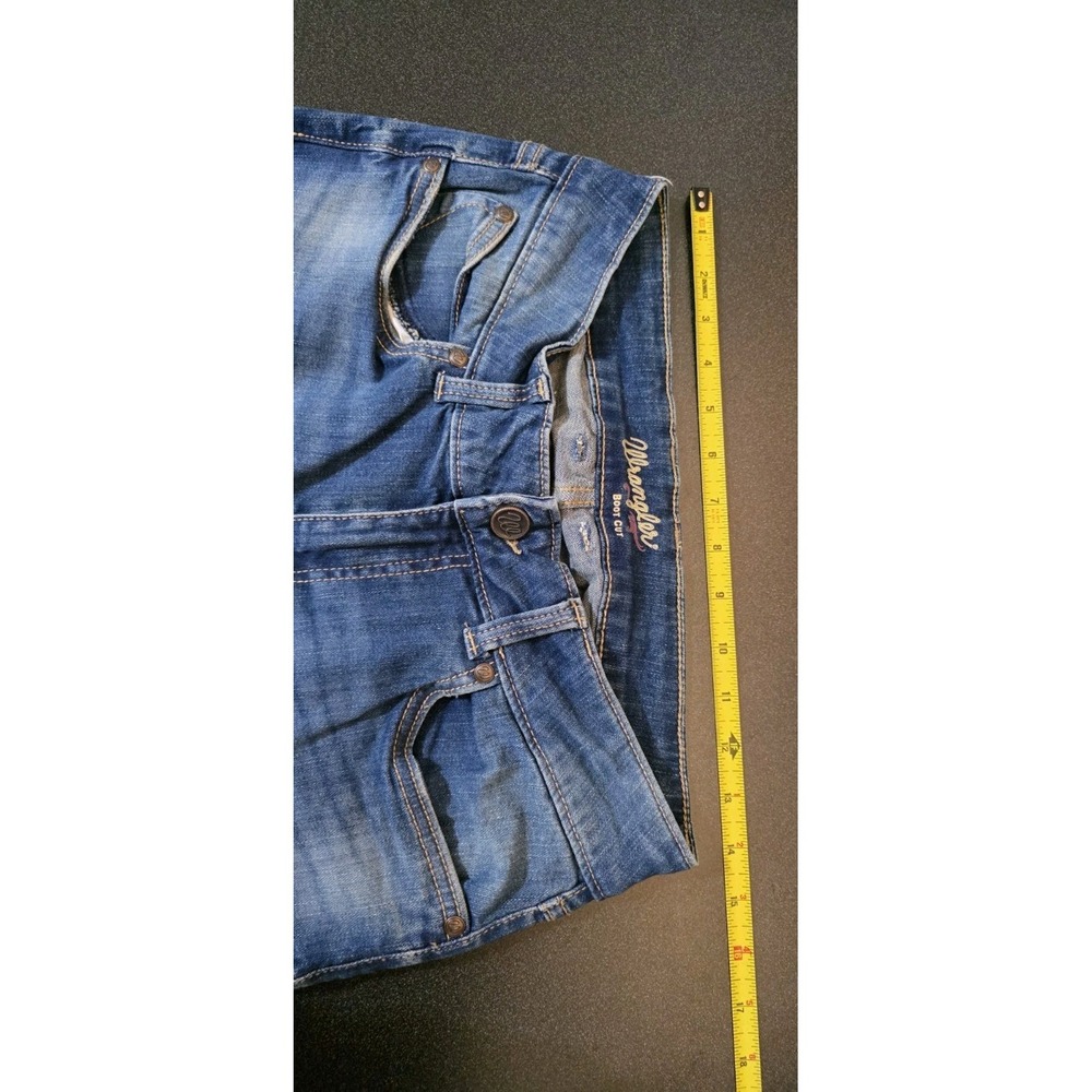Wrangler Retro Boot Cut Mid‎ Rise Jeans Country Western Rodeo Ranch - Picture 5 of 7